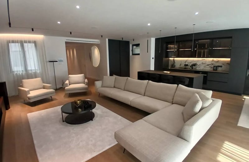 Alquiler de un lujoso y espacioso apartamento de 4 habitaciones, 170 m², Vračar, Belgrado, Serbia